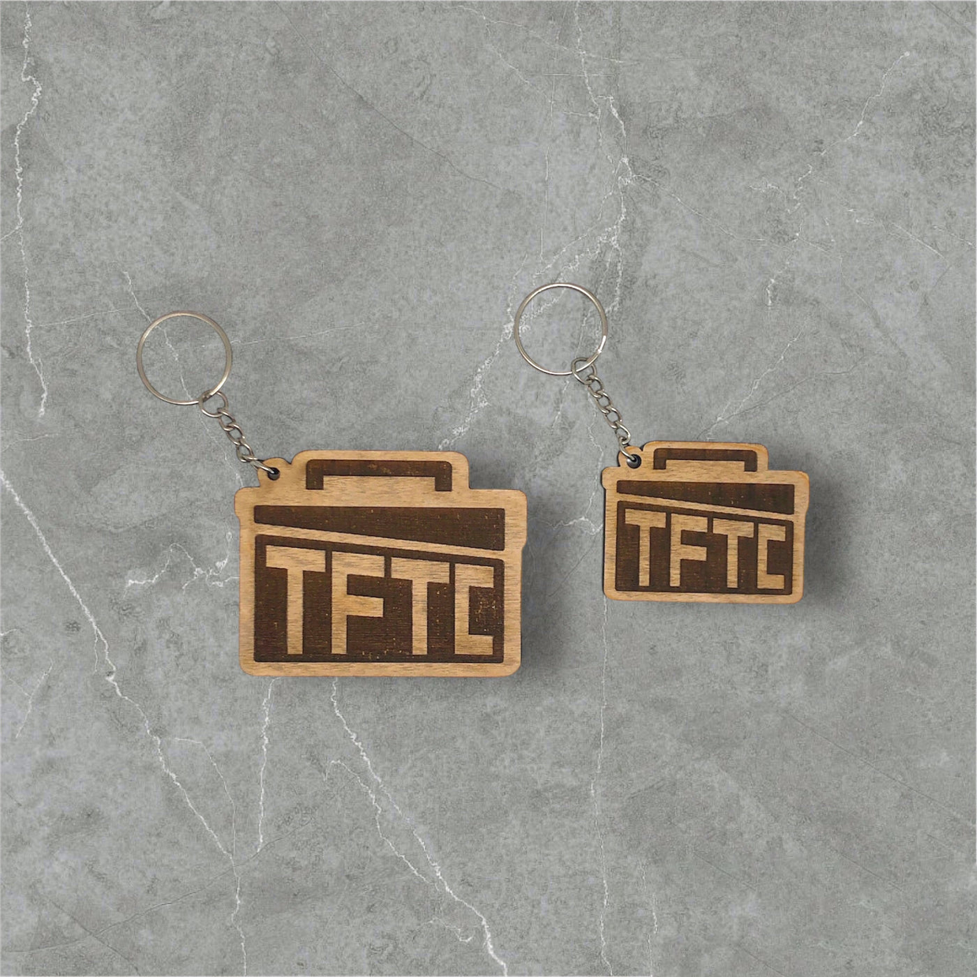 Geocaching Keychain | TFTC